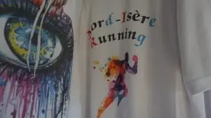 marquage sur textile de sport sublimation