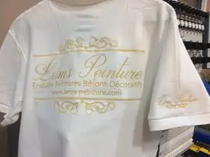 personnalisation polo broderie dos