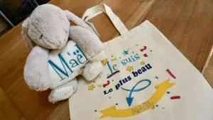 doudou brodé personnalisé