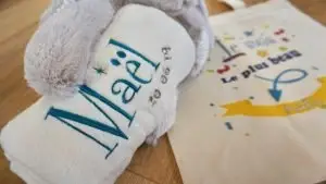 doudou brodé personnalisé