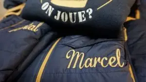 Broderie pour clubs et associations