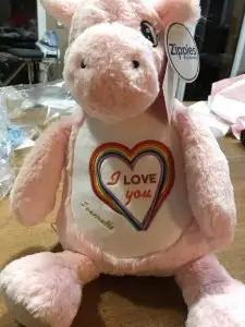 doudou brodé personnalisé