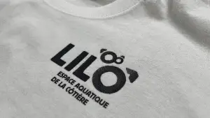 marquage cœur tee shirt