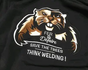 broderie sweat dos large