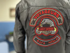 blouson cuir motard