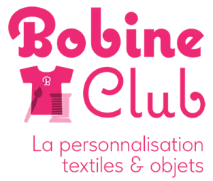 A pink background with a pink logo.