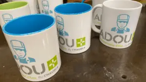 sublimation sur mugs